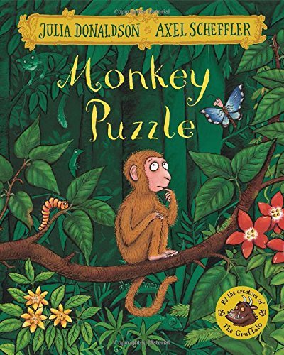 Book cover of Monkey Puzzle by Julia Donaldson