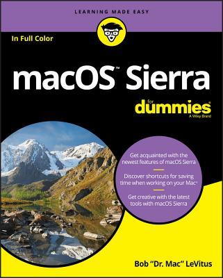 Book cover of macOS Sierra For Dummies by Bob "Dr. Mac" LeVitus
