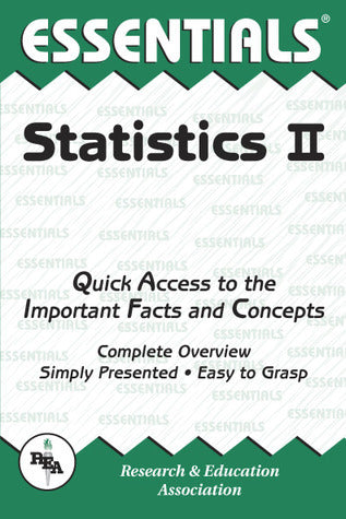 Book cover of Statistics Ii Essentials by Emil G. Milewski