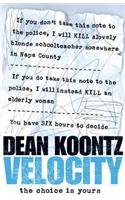 Book cover of Velocity by Dean Koontz