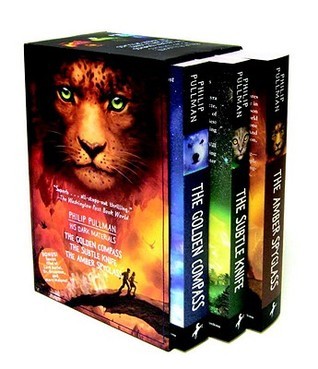 Book cover of His Dark Materials 3-Book Paperback Boxed Set: The Golden Compass; The Subtle Knife; The Amber Spyglass by Philip Pullman