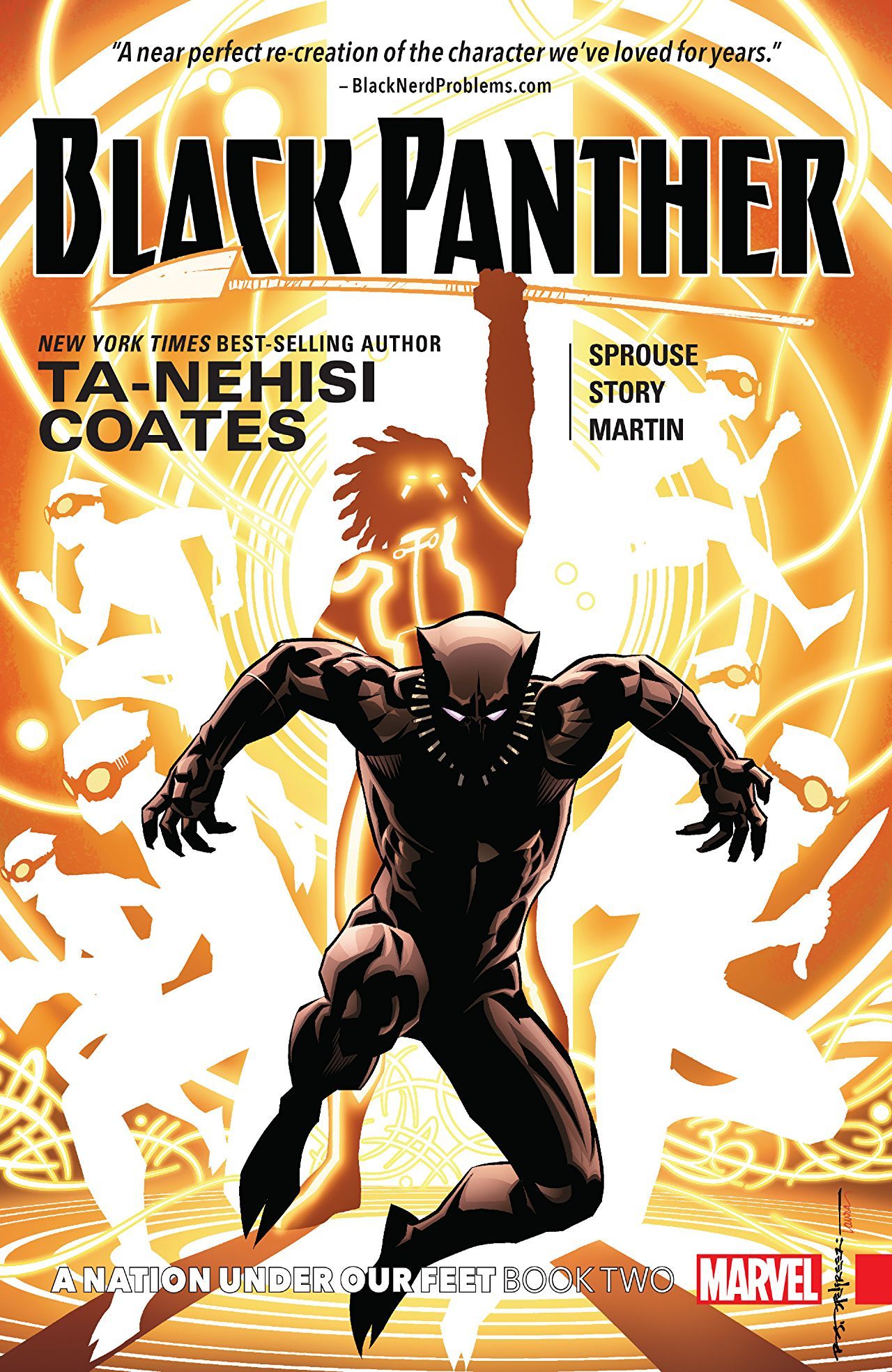 Book cover of Black Panther, Vol. 2: A Nation Under Our Feet, Book Two by Ta-Nehisi Coates