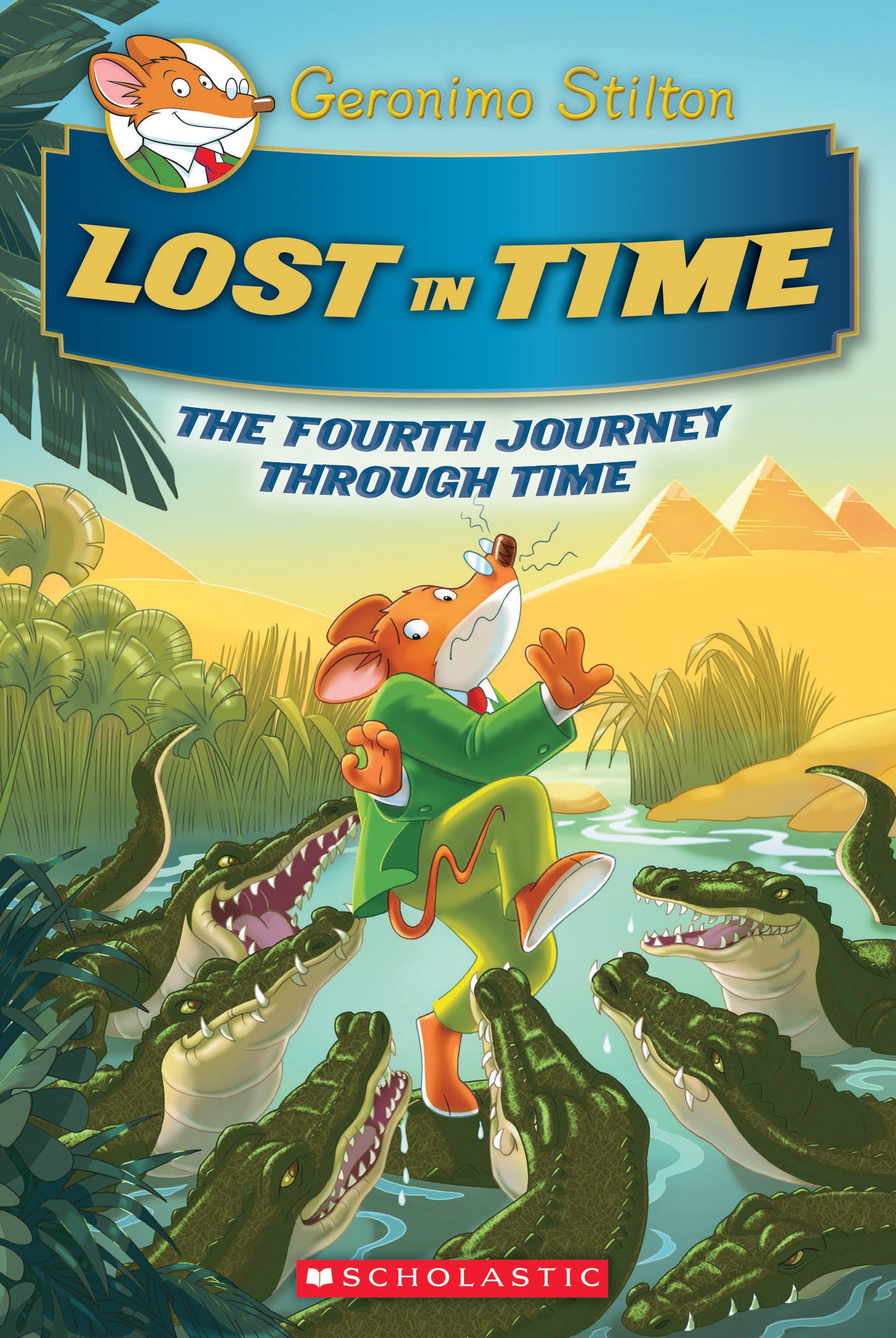 Book cover of Lost In Time by Geronimo Stilton