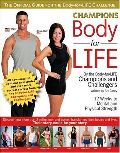 Book cover of Champions Body For Life by Art Carey, Michelle Lee (Reading)