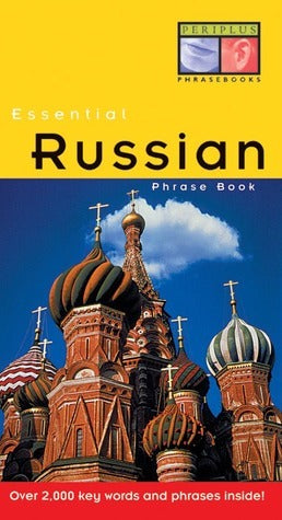 Book cover of Essential Russian Phrase Book by Periplus Editors