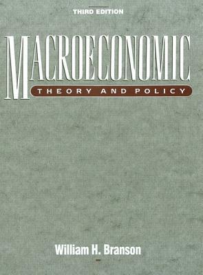 Book cover of Macroeconomic Theory and Policy by William H. Branson