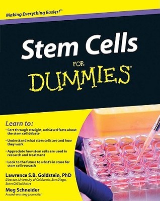 Book cover of Stem Cells For Dummies by Lawrence S.B. Goldstein