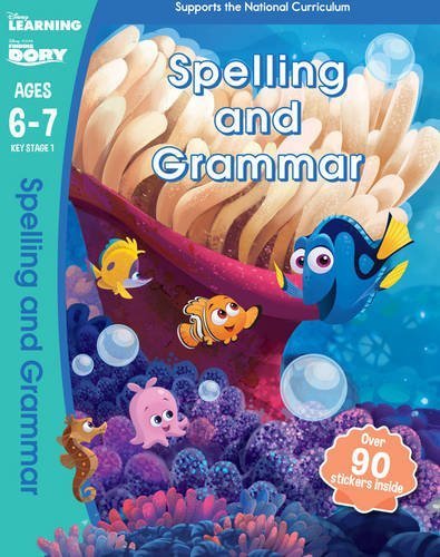 Book cover of Finding Dory - Spelling And Grammar, Ages 6-7 by Scholastic Inc.