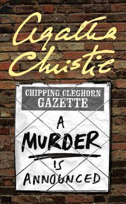 Book cover of A Murder Is Announced by Agatha Christie