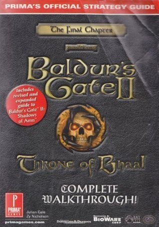 Book cover of Baldur's Gate 2: Throne Of Bhaal Prima's Official Strategy Guide by Prima Publishing