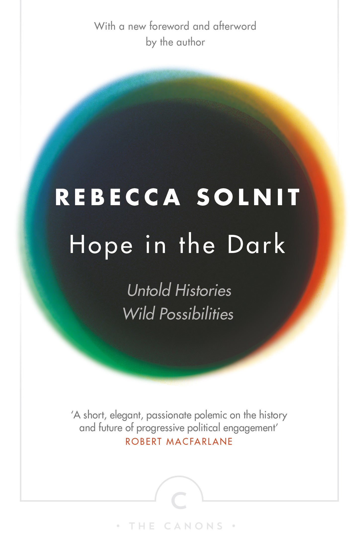 Book cover of Hope In The Dark by Rebecca Solnit