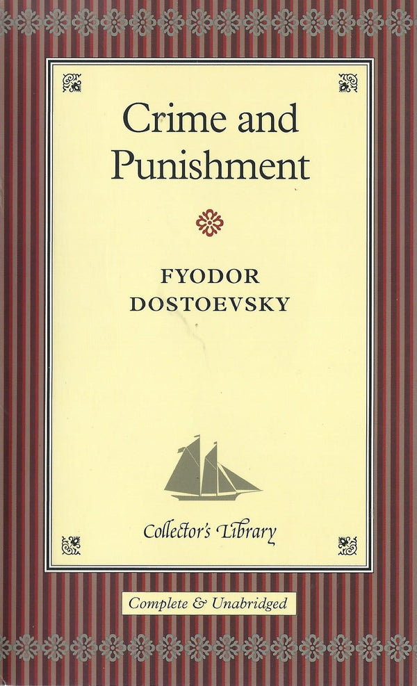 Book cover of Crime and Punishment by Fyodor Dostoevsky