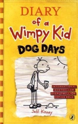 Book cover of Diary Of A Wimpy Kid. Dog Days by Jeff Kinney