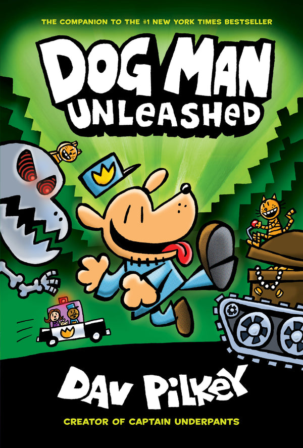 Book cover of Dog Man Unleashed by Dav Pilkey