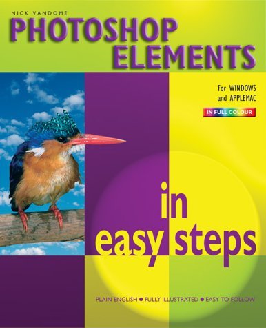 Book cover of Photoshop Elements in Easy Steps by nick-vandome