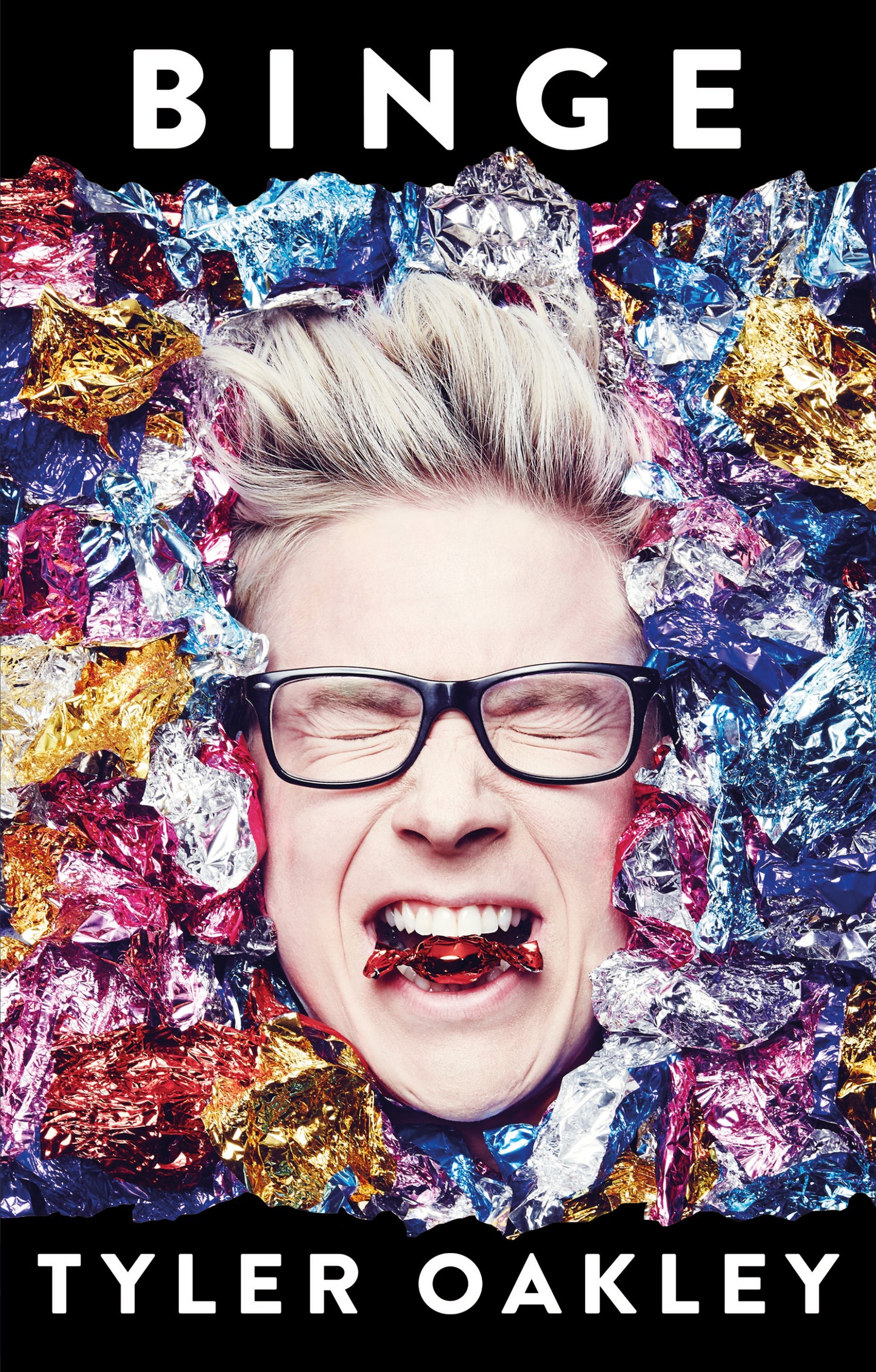 Book cover of Binge by Tyler Oakley
