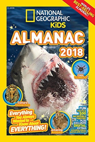 Book cover of National Geographic Kids Almanac 2018 by National Geographic Kids