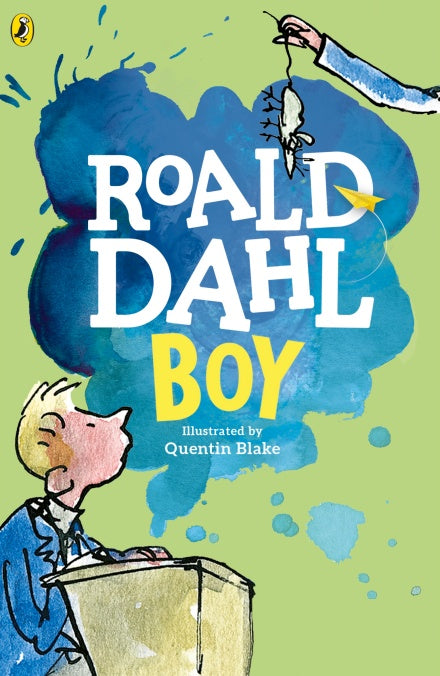 Book cover of Boy by Roald Dahl, Quentin Blake (Illus.)