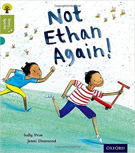 Book cover of Not Ethan Again! by Sally Prue, Jenni Desmond (Illus.)