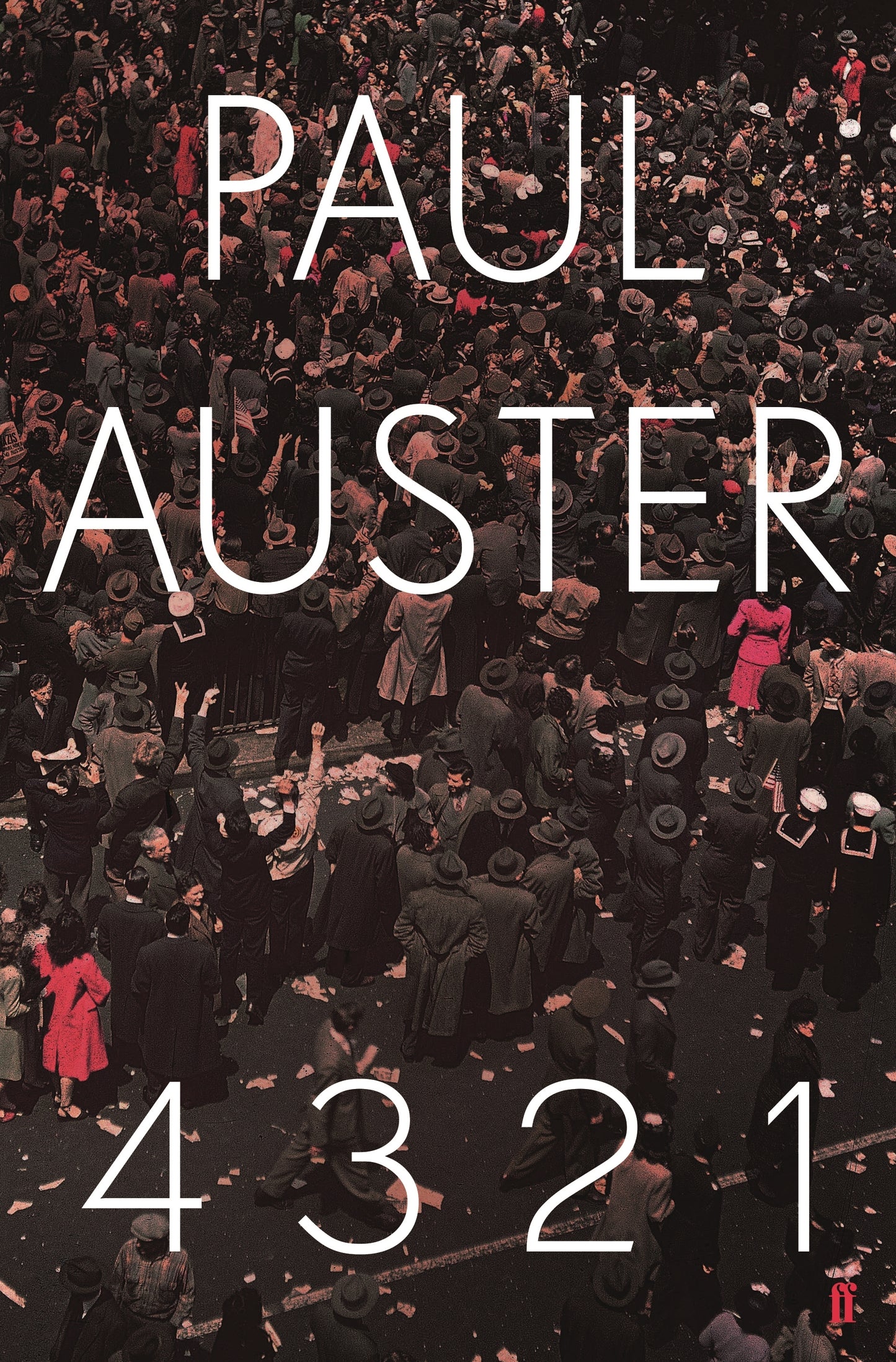 Book cover of 4 3 2 1 by Paul Auster