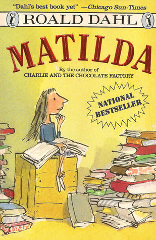 Book cover of Matilda by Roald Dahl, Quentin Blake (Illus.)