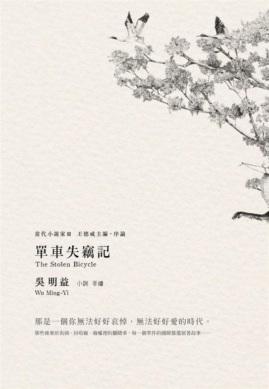 Book cover of 單車失竊記 by Wu Ming-Yi, 吳明益