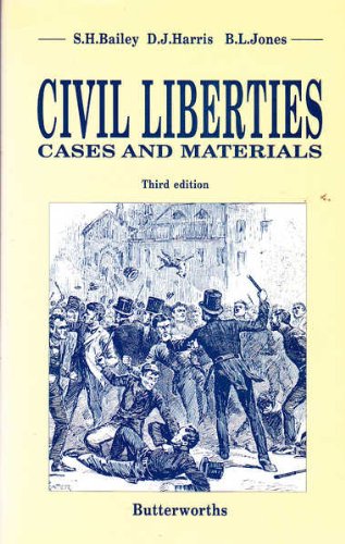 Book cover of Civil Liberties Cases And Materials by Stephen H. Bailey, B.L. Jones, D.J. Harris