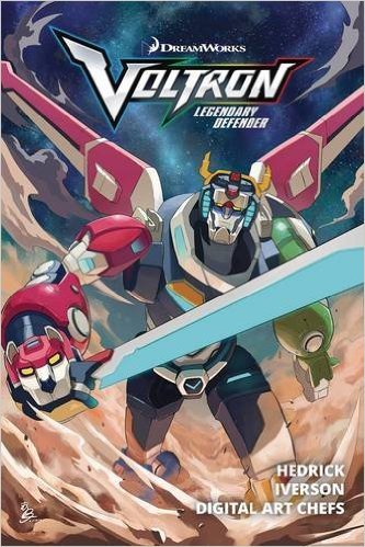 Book cover of Voltron: Legendary Defender Tp Vol. 1 by Tim Hedrick, Mitch Iverson, Digital Art Chefs (Artist)