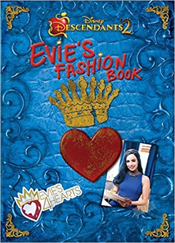 Book cover of Descendants 2 Evie's Fashion Book by Tina McLeef, Walt Disney Company