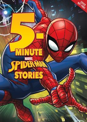Book cover of 5-Minute SpiderMan Stories by Marvel Comics