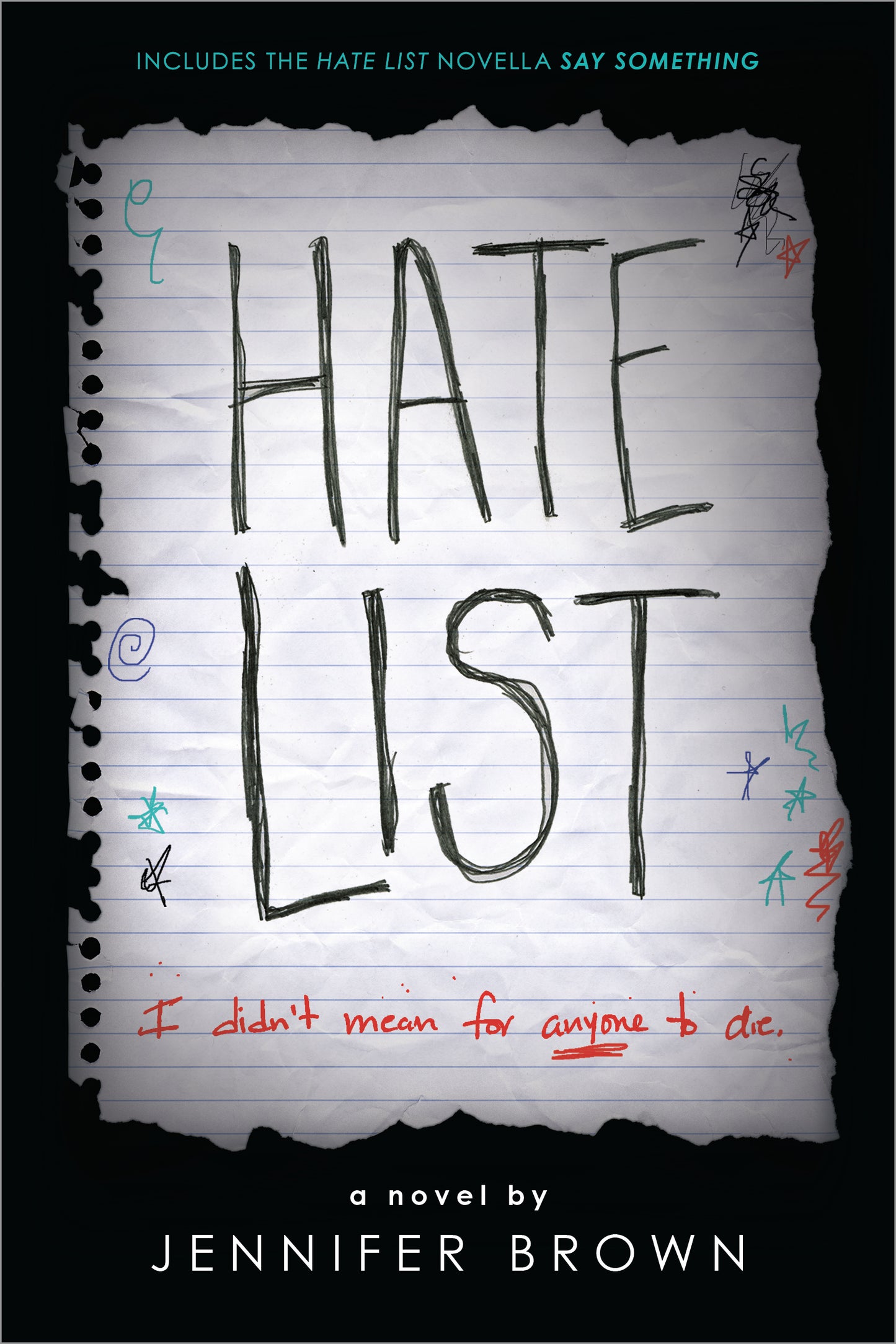 Book cover of Hate List by Jennifer  Brown