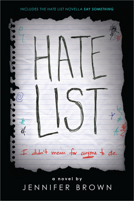 Book cover of Hate List by Jennifer  Brown