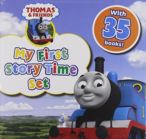 Book cover of Thomas And Friends Storytime Children Collection Gift Set Pack - 35 Books, The Tall Friend, Busy Engines, Thomas Crazy D by W. Awdry