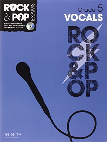 Book cover of Trinity Rock & Pop Vocals Grade 5 by Na