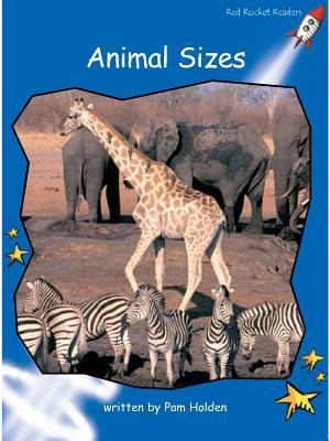 Book cover of Animal Sizes by Pam Holden