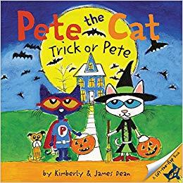 Book cover of Pete The Cat: Trick Or Pete by Kimberly  Dean, James Dean