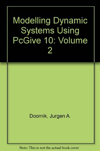 Book cover of Modeling Dynamic Systems Using PcGive by Jurgen A. Doornik, David F. Hendry