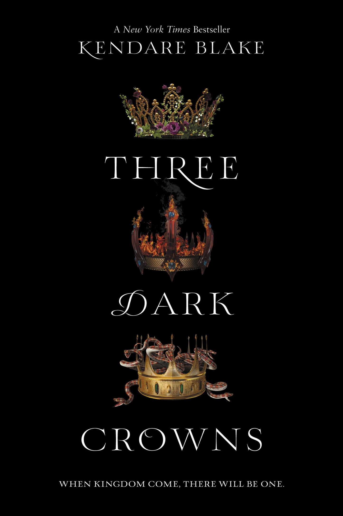 Book cover of Three Dark Crowns by Kendare Blake