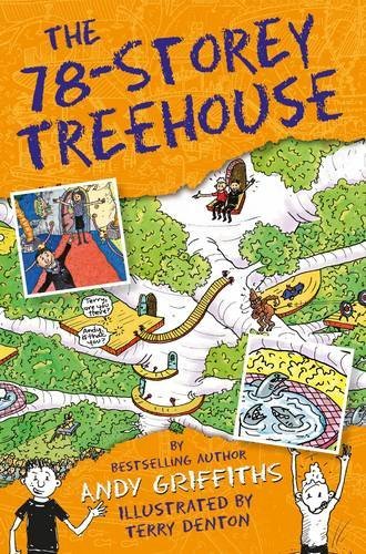 Book cover of The 78-Storey Treehouse by Andy Griffiths