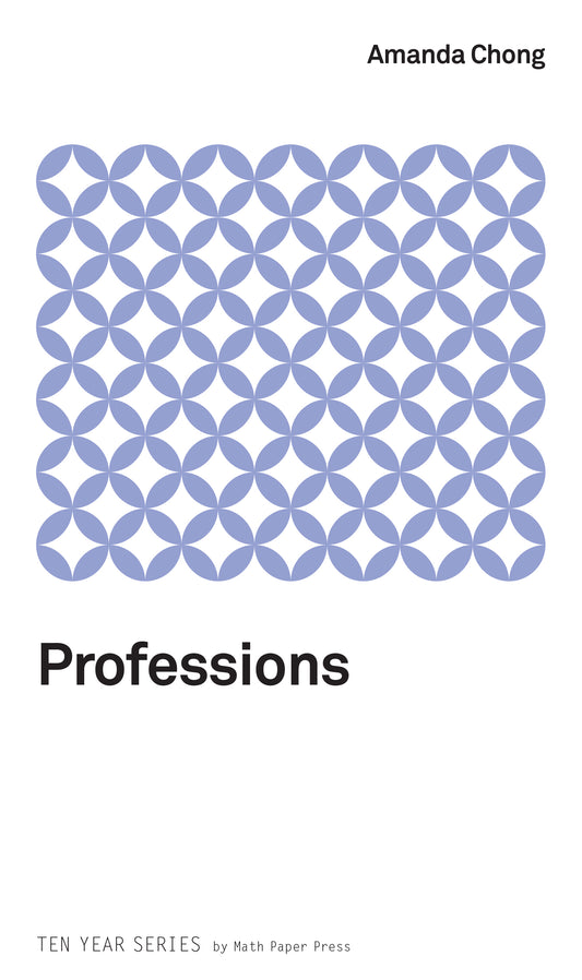 Book cover of Professions by Amanda Chong