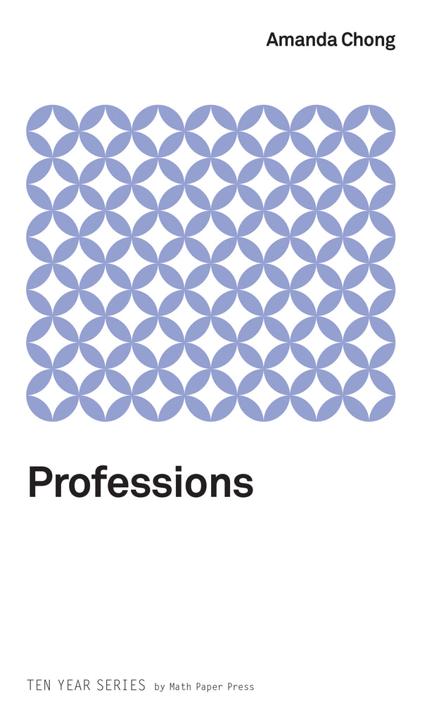 Book cover of Professions by Amanda Chong