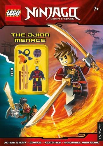 Book cover of Lego Ninjago: The Djinn Menace by Egmont Books Ltd.