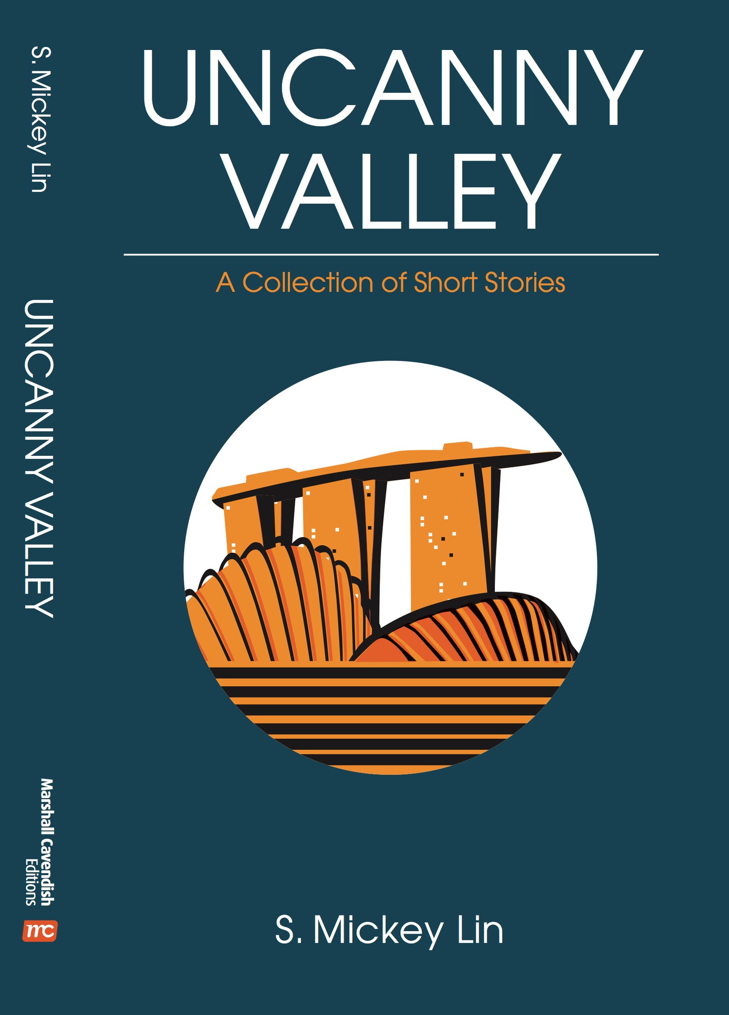 Book cover of Uncanny Valley: A Collection of Short Stories by S.Mickey Lin