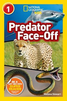 Book cover of Predator Face-Off by Melissa Stewart