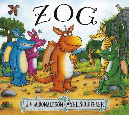 Book cover of Zog by Julia Donaldson, Axel Scheffler (Illus.)