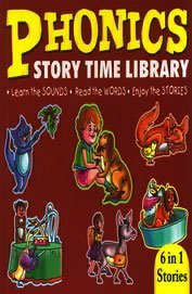 Book cover of Phonics Story Time Library (6 In 1 Stories) by Unknown