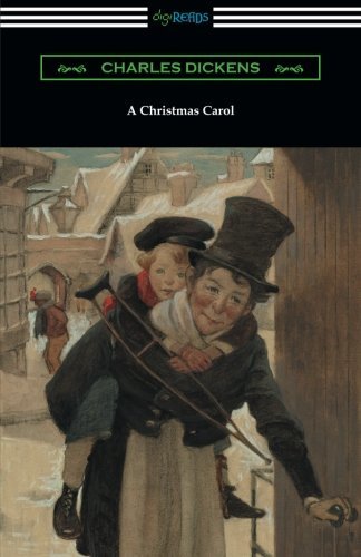 Book cover of A Christmas Carol by Charles Dickens, Arthur Rackham (Illus.), Hall Caine (Introduction)