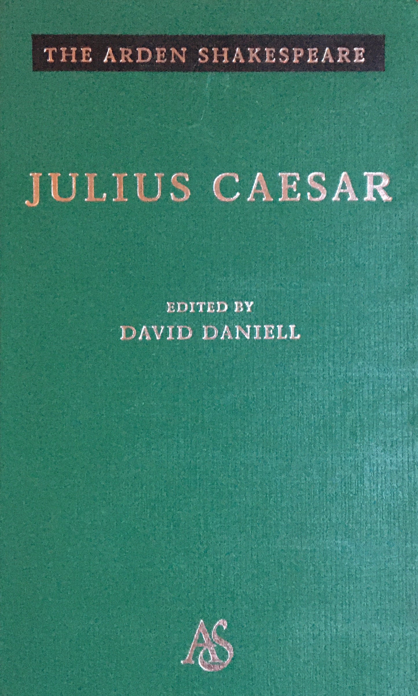 Book cover of Julius Caesar by William Shakespeare (Brand), David Daniell