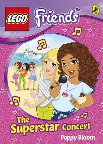 Book cover of LEGO Friends: The Superstar Concert by Poppy Bloom