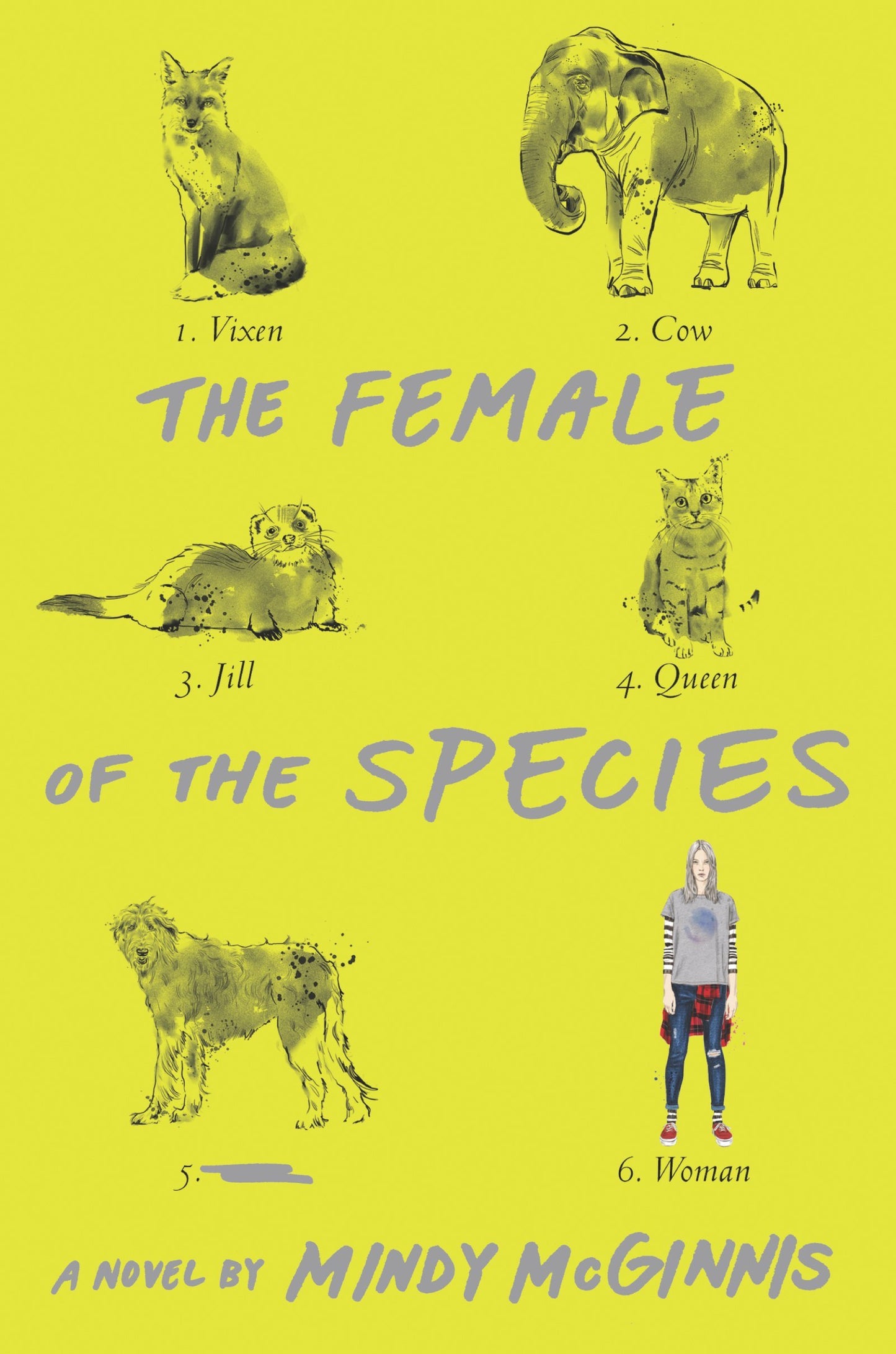 Book cover of The Female Of The Species by Mindy McGinnis
